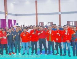 Kakanwil Kemenkumham Maluku Utara Andi Taletting Langi Hadiri Penutupan Kejurnas FKI Menkumham Cup II