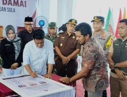 Hadiri Deklarasi Kampanye Pilkada Damai, Paslon ISDA Tegaskan Siap Kampanyekan Visi Misi