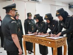 Kakanwil Andi Taletting Langi Lantik Pejabat Fungsional Pranata Keuangan APBN Kemenkumham Malut