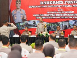 Kapolda Maluku Utara Buka Rakernis Fungsi Dit Samapta dan Dit Pamobvit Tahun 2024 