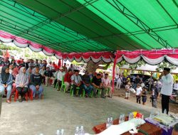 Kampanye di Dufa- Dufa Ternate, Ini Pesan Pesan Cagub Malut Husain Alting