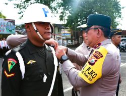 Wakapolda Malut Pimpin Apel Gelar Pasukan Operasi Zebra Kie Raha 2024