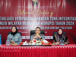 Tim Penilai Mandiri Berikan Arahan Penting untuk Pengembangan Zona Integritas di Kemenkumham Malut