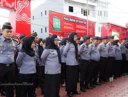Apel Pagi Dipimpin Kakanwil Kemenkumham Malut Andi Taletting Langi, Fokus pada Evaluasi Pelayanan Publik dan Penguatan Zona Integritas