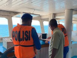 DitPolairud Polda Malut Tingkatkan Patroli Perairan, Tekankan Kepatuhan Hukum Maritim dan Keselamatan Kapal