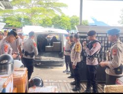 Polda Malut Pastikan Keamanan dan Kelancaran Distribusi Surat Suara Menuju Pulau Taliabu