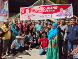 Pilkada Sula! Blusukan di Dua Kecamatan, Paslon IS-DA Sampaikan Visi-misi dan Program Kerja