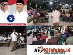 Blusukan  di Desa Sidanga, Elang- Rahim Janji Sediakan Air Bersih dan 100 Unit Rumah Layak Huni di Periode Kedua