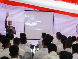 Panitia Daerah SKD CPNS Kemenkumham Maluku Utara Hibur Peserta Sebelum Ujian