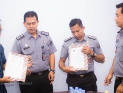 Kanwil kemenkumham Malut Lakukan Penandatangan Kontrak Pengawasan Renovasi Gedung Kantor Wilayah