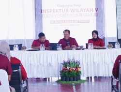 Inspektur Wilayah V Inspektorat Jenderal Kemenkumham RI M. Adnan Tekankan Pentingnya Integritas Pegawai