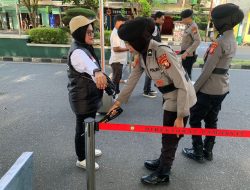 Personel OMP Kieraha 2024 Amankan Apel Siaga Pilkada Serentak di Provinsi Malut