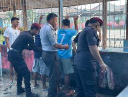 Lapas Tobelo Mitigasi Gangguan Kamtib, Penggeladan Blok Hunian Rutin Dilaksanakan