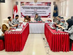 Ranperbup Tentang 33 Batas Desa di Harmonisasikan Kemenkumham Malut