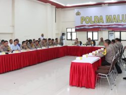 Wakapolda Malut Pimpin Rapat Tindak Lanjut Program Asta Cita Presiden