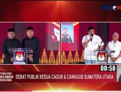 Blok Medan Disebutkan Dalam Debat Kandidat Cagub Sumut