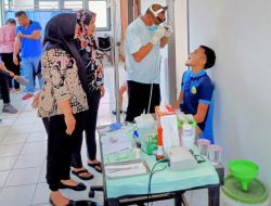 Gandeng RSUD, Lapas Tobelo Gelar Pemeriksaan Kesehatan Gratis Peringati Hari Kesehatan Nasional