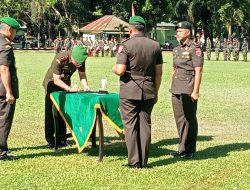 Komandan Yonif Raider Khusus 732/Banau Resmi Berganti