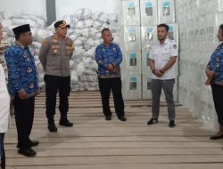 Pjs Bupati Halbar Bersama Unsur Forkopimda Tinjau Kesiapan Logistik Pilkada di Kantor KPUD