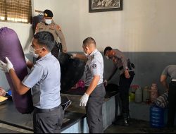 Gandeng Polresta Tidore, Rutan Soasiu Gelar Penggeledahan dan Tes Urine bagi WBP