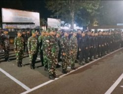 Pastikan Situasi kondusif jelang pemungutan suara, TNI-Polri di Maluku Utara gelar patroli gabungan