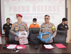 Polres Ternate Ungkap Kasus Narkoba 1,7 Kg di Jasa Pengiriman Pelakunya Kariawan J&T Kieraha