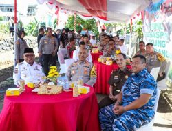 Polda Maluku Utara Ikuti Launching Gugus Tugas Polri Secara Serentak Dukung Program Ketanan Pangan Nasional