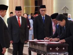 Yusril Lantik Pramoedji sebagai Sekretaris Deputi Bidko HAM Kemenko Kumham Imipas