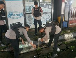 Respons Cepat Patmor Sat Samapta Polres Ternate, Bubarkan Pemuda Konsumsi Minuman Beralkohol