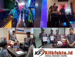 Tim Ops Pekat II Kieraha Polda Malut Sita Puluhan Botol Miras Berharga