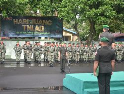 Korem 152/ Baabullah Gelar Upacara Peringati Hari Juang TNI AD