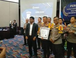 Polresta Tidore Kepulauan Menerima Predikat Pelayanan Publik Dari Ombudsman Malut 