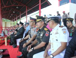 Dihadiri Dandrem 152/Baabullah dan Danlanal, Kapolda Malut Memimpin Upacara Diktuba Tahun 2024 