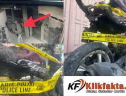 Diduga Kesal Hubungan Asmaranya Berakhir, Seorang Pemuda di Kota Ternate Nekat Bakar Motor Pacarnya