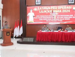 Wakapolda Maluku Utara Pimpin Pembukaan Latihan Pra Operasi Lilin Kie Raha 2024
