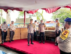 Tinjau Pos Pengamanan, Polda Malut Pastikan Keamanan Jelang Natal dan Tahun Baru