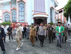 Kapolda Maluku Utara Tinjau Pos Pam Menjelang Perayaan Nataru