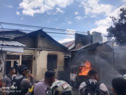 Kebakaran di Maliaro Ternate, Sumber Api Diduga Berasal dari Mobil Penampung BBM Bersubsidi