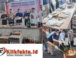 145 Tersangka Narkoba di Maluku Utara Diringkus Sepanjang Tahun 2024