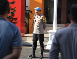Respon Keluhan Masyarakat, Begini Arahan Bidpropam Polda Malut saat Apel Pagi