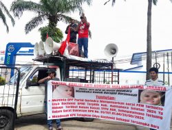 Demo di Gedung KPK, SKAK Malut Desak Tetapkan Anggota DPRD Halsel dari Partai Gerindra Sebagai Tersangka Kasus TPPU
