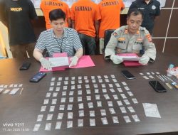 Awal Tahun 2025, Polres Ternate Ringkus 5 Pelaku Pengedar dan Pengguna Narkoba