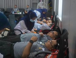 Bentuk Solidaritas, Kakanwil Budi Argap Dukung Kegiatan Donor Darah di Imigrasi Ternate