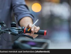 Ditlantas Polda Maluku Utara Ingatkan Bahaya Berkendara Sambil Merokok