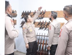 Itwasum Polri Tegaskan Senpi dan Disiplin Evaluasi Ketahanan Pangan dan Pengendalian Senpi di Polres Ternate