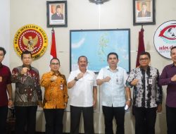 Kolaborasi Lintas Instansi, Kanwil Kemenkum Temui Kabinda Malut
