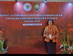 Kaban Kesbangpol Halbar Hadiri Rakor Nasional Pembentukan Paskibraka 2025