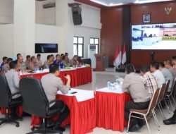 Pastikan Laporan Kinerja Tercapai, Wakapolda Pimpin Rapat Anev dengan Polres Jajaran Secara Virtual