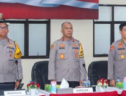 Kapolda Maluku Utara Hadiri Kegiatan Grand Entry Meeting BPK RI atas Laporan Keuangan Polri T.A 2024 Secara Virtual