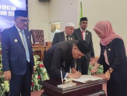 DPRD Halbar Gelar Paripurna Penetapan Bupati dan Wakil Bupati Terpilih Periode 2025-2030